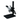 6.7-45X Curved Arm Stand Trinocular Zoom Stereo Microscope, SKU SZ02020133, three quarter front view