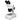 20X/40X Widefield Stereo Microscope, Binocular, Post Stand, Halogen Top and Bottom Light, Bright Field (360° Rotatable Head), SKU FS12120325, three quarter front view