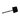 E-Arm Focus Block Knob with Fixed Pinion (Left Side Only), SKU SA02021102-0003, three quarter front view