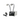 3Wx2 DC 5V LED Light LED Gooseneck Dual Pipe Light, SKU ML21221321, three quarter front view