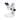 7-30X Track Stand Binocular Zoom Stereo Microscope, SKU SZ02080021, three quarter front view