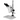 6.5-45X Post Stand Binocular Zoom Stereo Microscope, SKU SZ02020264, three quarter front view