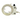 56 LED Microscope Ring Light Diameter 64mm 5W, Clear, SKU ML46241222, three quarter front view