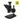 3.0 Megapixels 7-50X CMOS ESD Safe UV FREE LED Light Post Stand Trinocular Zoom Stereo Microscope, SKU SZ02090136, three quarter front view