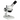 20X Widefield Stereo Microscope, Monocular, Post Stand, FOV 7.5mm for Dissecting