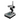 Microscope Post Stand, 76mm Coarse Focus Rack, Top and Bottom Light, Halogen and Fluorescent (Dimmable), SKU ST07011401, three quarter front view