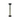 Arbor Length 108mm Arbor Diameter Dia. 20mm 20mm Straight Arbor, SKU SA02051103, three quarter front view