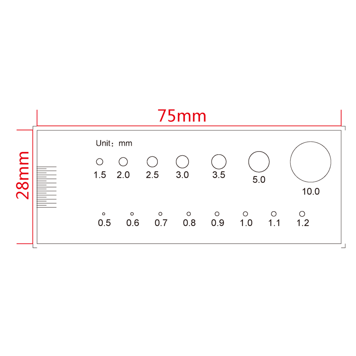 Microscope Ruler Thingy Film Ruler for Microscopes | View Solutions Inc.