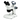 10X/20X/30X Track Stand LED Dual Illuminated Light  10X/20X/30X Binocular Multiple Power Stereo Microscope, SKU FS12160101, three quarter front view