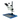 8-50X Post Stand Trinocular Zoom Stereo Microscope, SKU SZ02030271, three quarter front view
