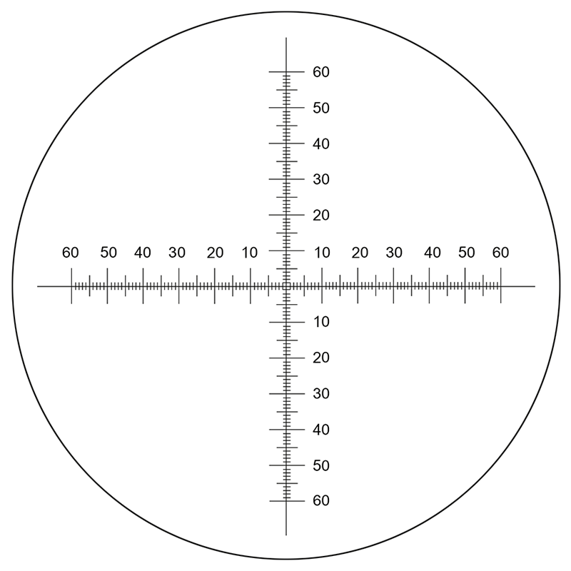 Rectile File Microscope Reticle and Micrometer for Microscopes | View Solutions Inc.