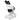 10X/20X Widefield Stereo Microscope, Binocular, Post Stand, Halogen Top Light, SKU FS12120123, three quarter front view