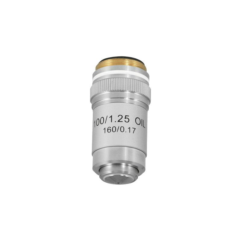 Microscope Objective Two Inch 100X Objective for Microscopes | View Solutions Inc.