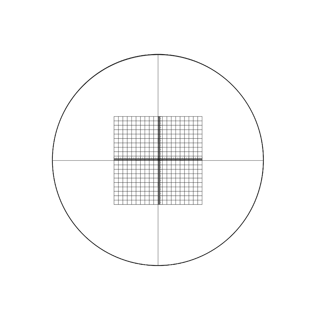 Rectile File Microscope Reticle and Micrometer for Microscopes | View Solutions Inc.